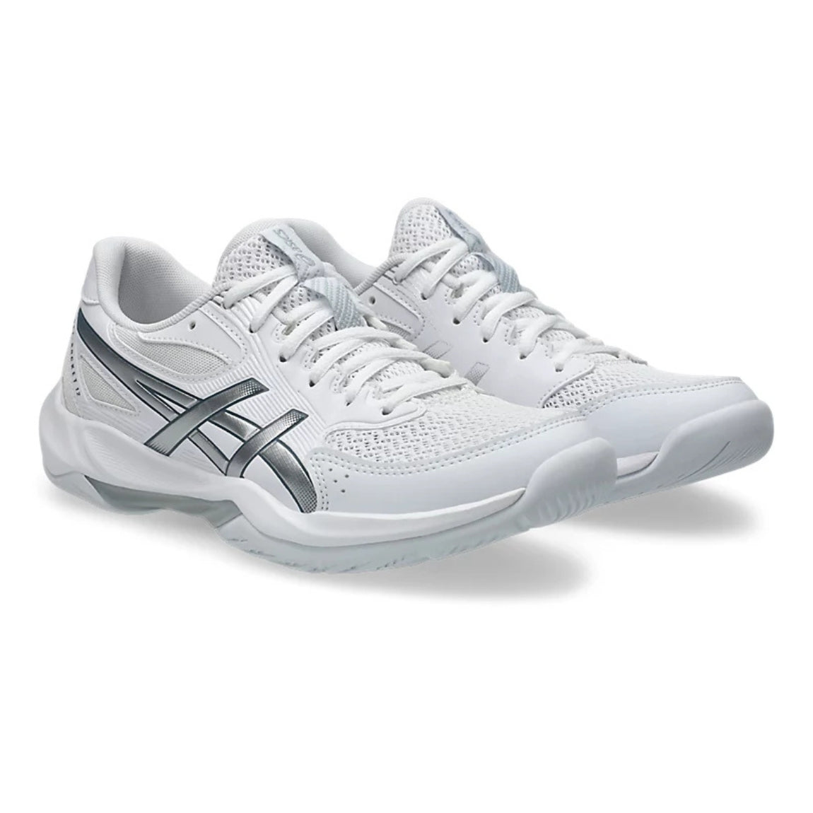 Asics Women's Gel-Rocket 12 Volleyball Shoes white/silver