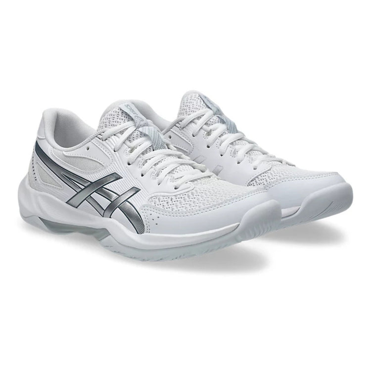 Asics Women's Gel-Rocket 12 Volleyball Shoes white/silver