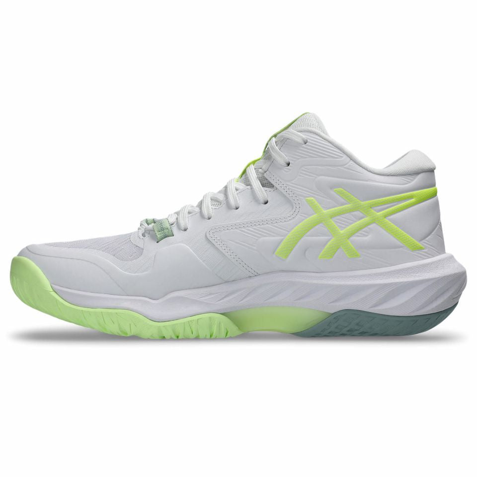Asics Women's Sky Elite FF MT 4 Volleyball Shoes white/neon yellow