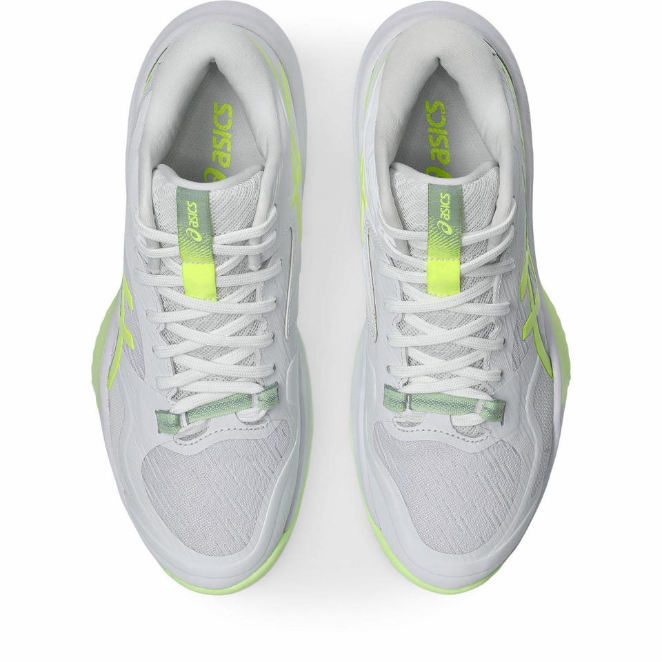 Asics Women's Sky Elite FF MT 4 Volleyball Shoes white/neon yellow