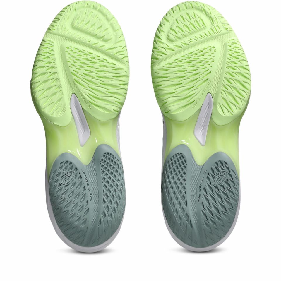 Asics Women's Sky Elite FF MT 4 Volleyball Shoes white/neon yellow