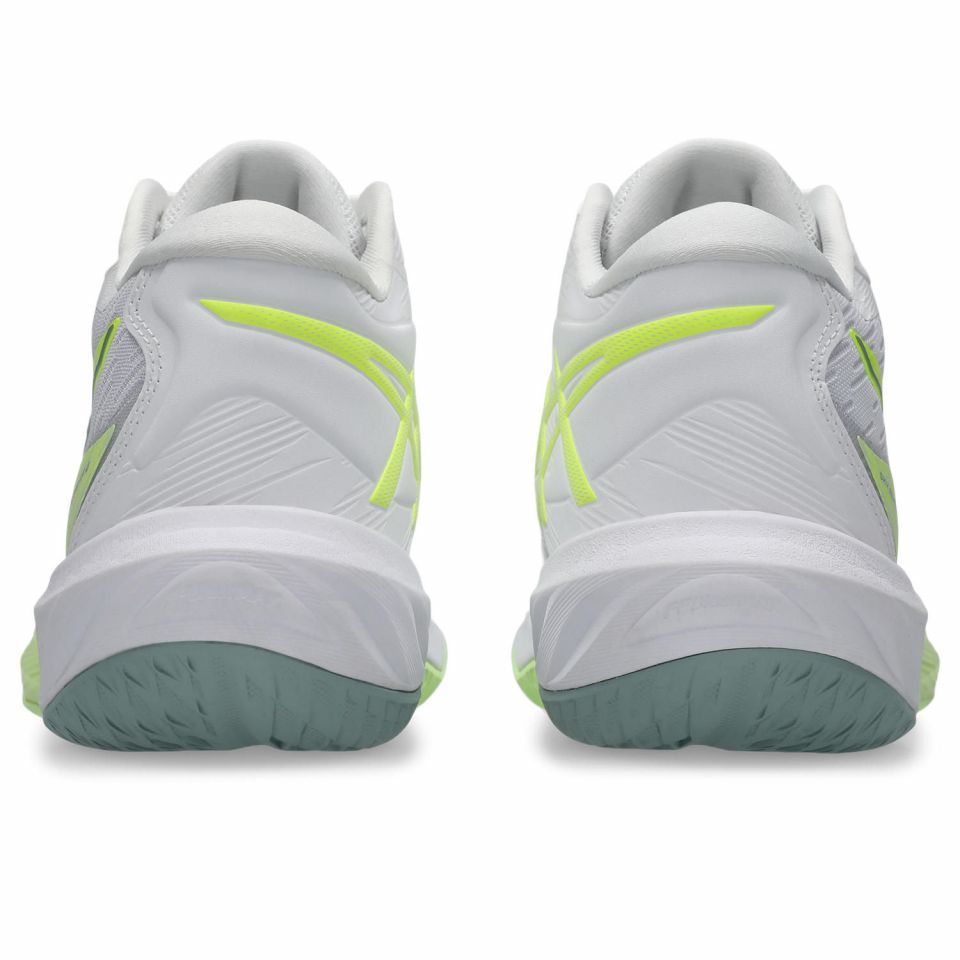Asics Women's Sky Elite FF MT 4 Volleyball Shoes white/neon yellow