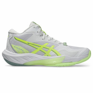 Asics Women's Sky Elite FF MT 4 Volleyball Shoes white/neon yellow