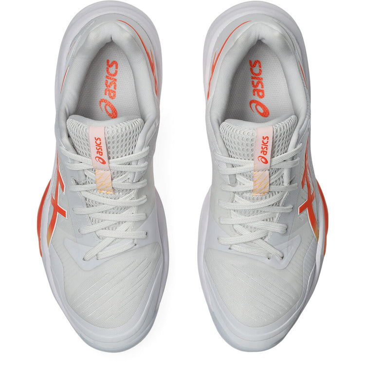 Asics Women's Sky Elite FF3 Volleyball Shoes white/vivid coral