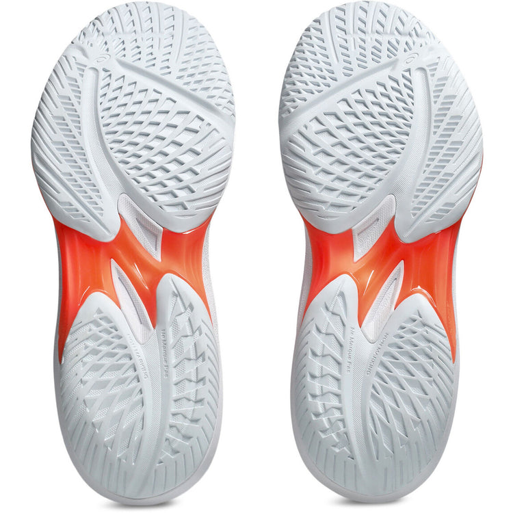 Asics Women's Sky Elite FF3 Volleyball Shoes white/vivid coral