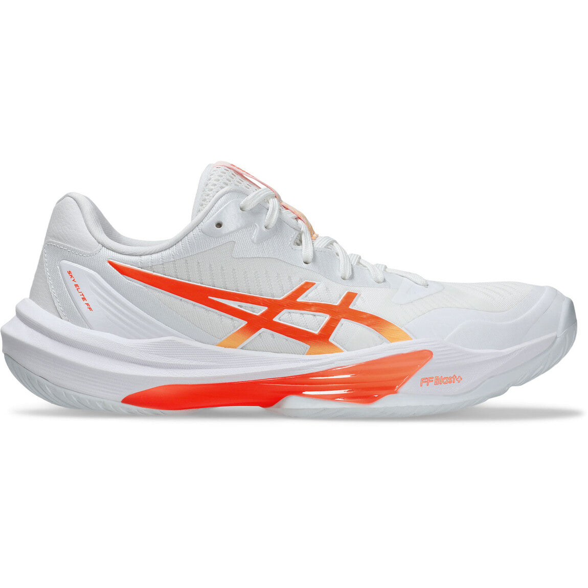 Asics Women's Sky Elite FF3 Volleyball Shoes white/vivid coral