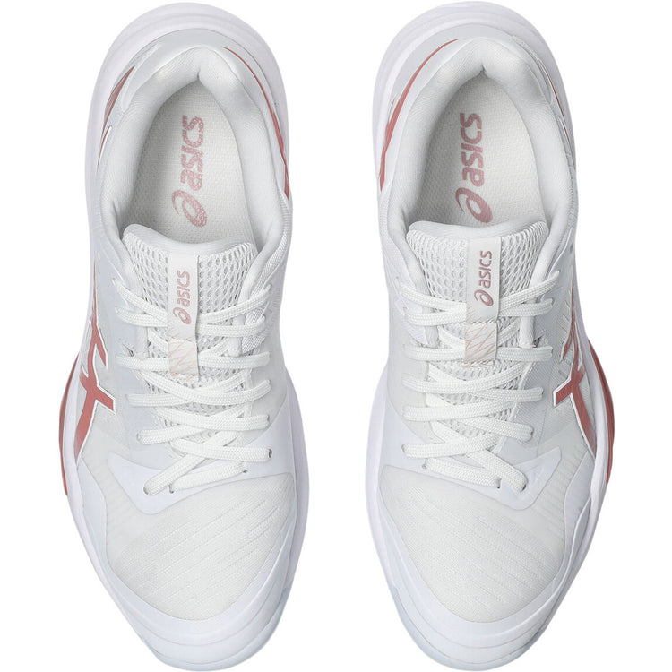 Asics Women's Sky Elite FF3 Volleyball Shoes white/morganite