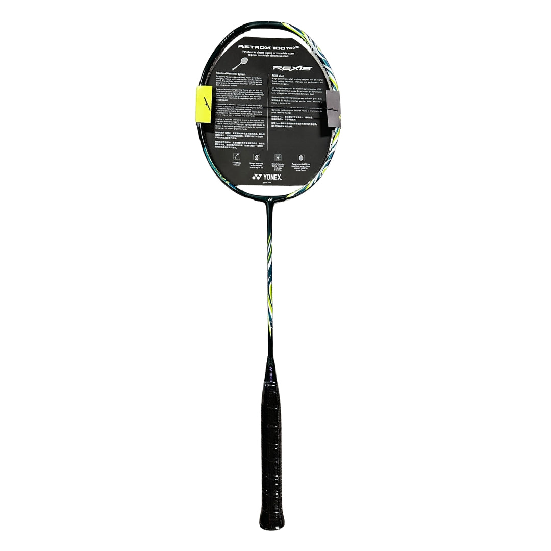Astrox 100 Tour Viktor Axelsen Frame Strung Badminton Racquet olive green