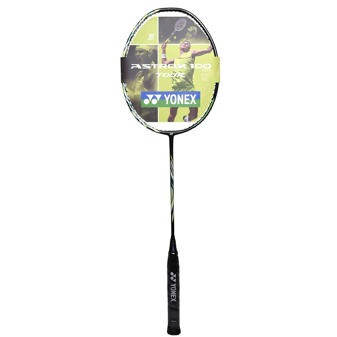 Astrox 100 Tour Viktor Axelsen Frame Strung Badminton Racquet olive green