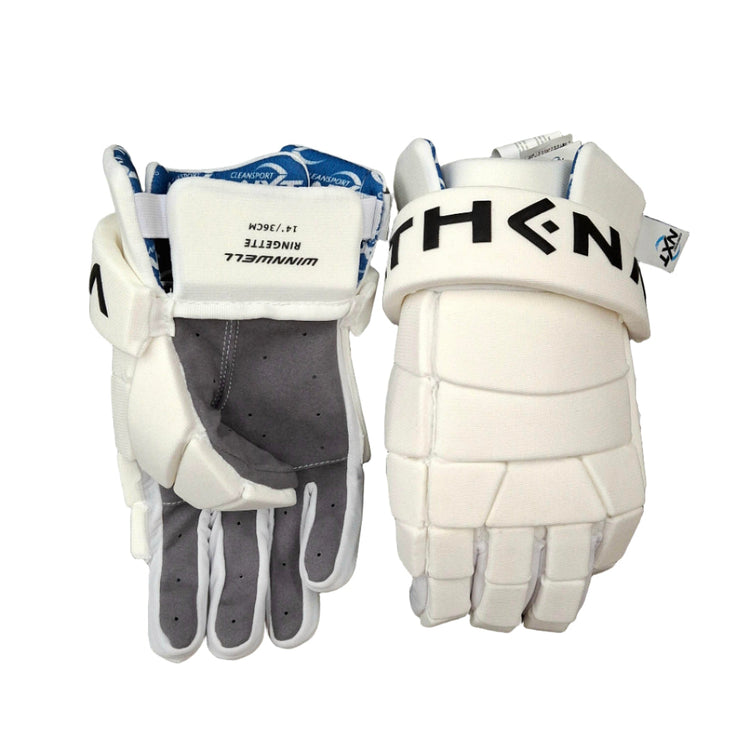 Athena Junior Knit Ringette Gloves white