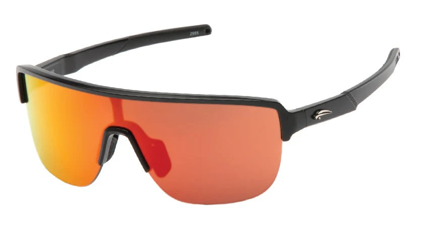 Atmosphere Dope Sunglasses matte black red revo