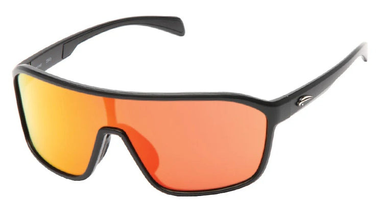 Atmosphere Wired Sunglasses matte black red revo
