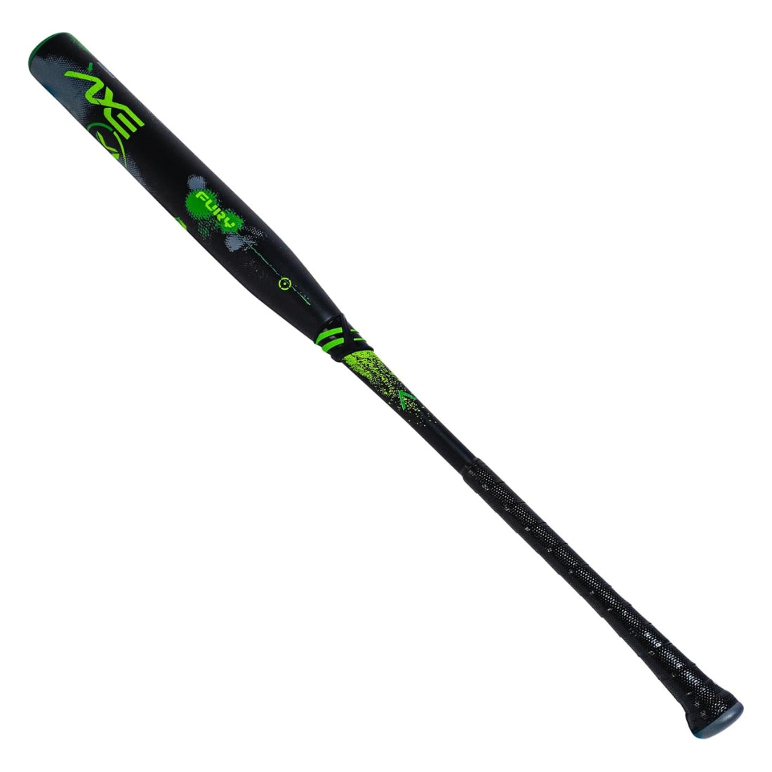Axe Fury Bravo Radich LE End Load Slo-Pitch Bat black/neon green