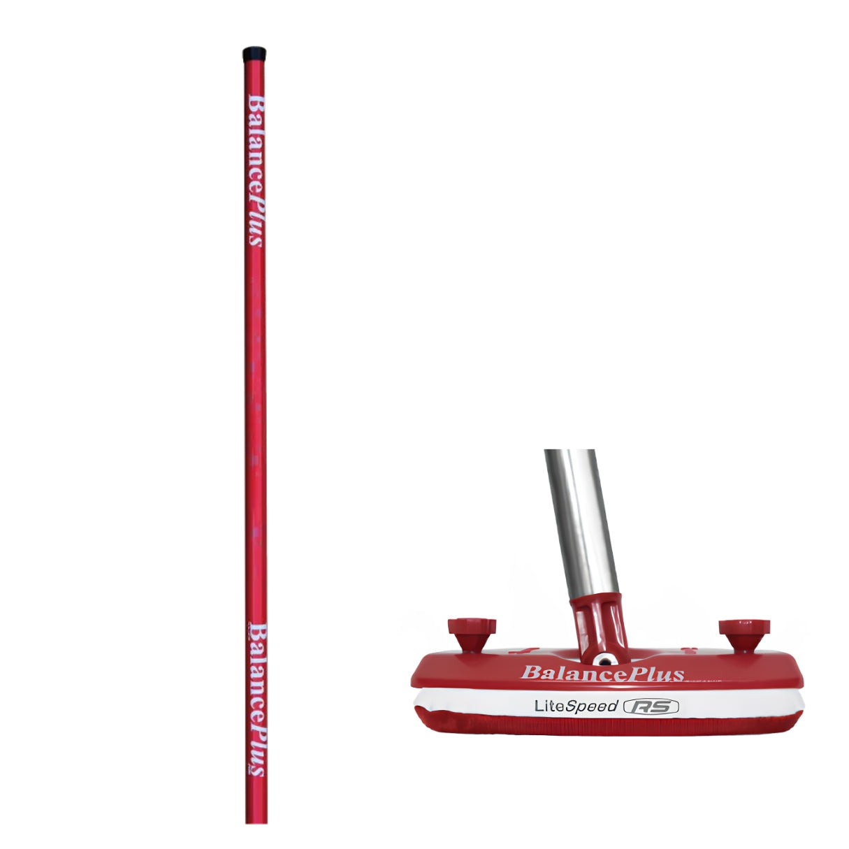 Balance Plus Comp RS7 BCurling Broom red
