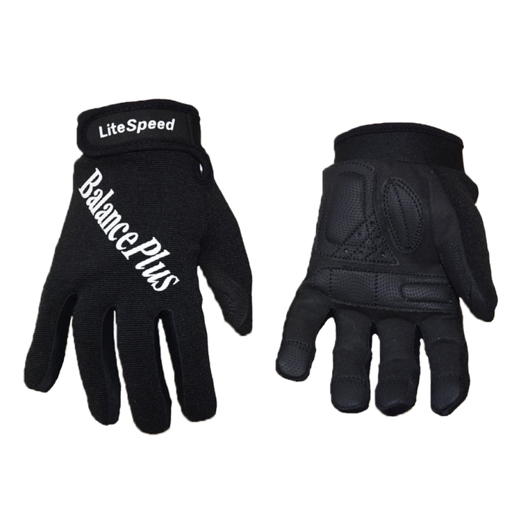 Balance Plus Men's Litespeed Lined Curling Gloves black