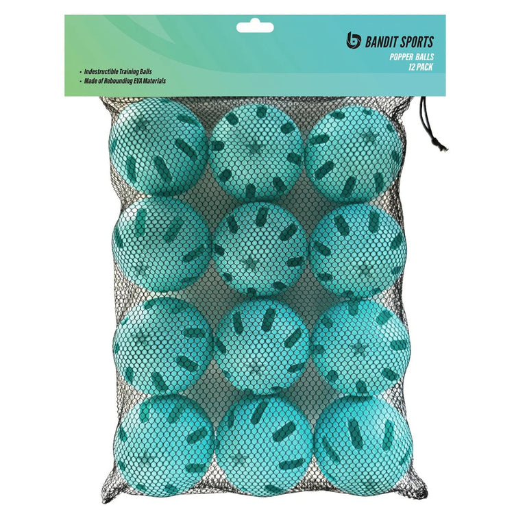Bandit Sports Popper Balls 12 Pack green