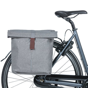 Basil City Double Pannier Pack Grey