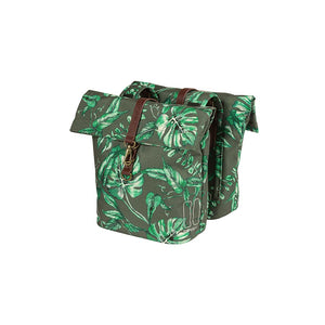 Basil Ever-Green Double Pannier Pack Green