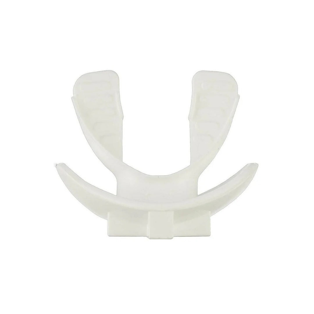 Battle 3D Chrome Cross Oxygen Football Mouthguard white/gold