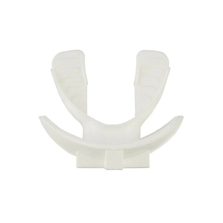 Battle 3D Chrome Cross Oxygen Football Mouthguard white/gold