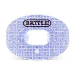 Battle 3D Diamonds Oxygen Football Mouthguard Purple