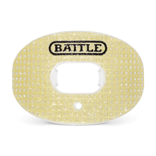 Battle 3D Diamonds Oxygen Football Mouthguard yellow
