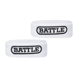 Battle Bicep Bands white