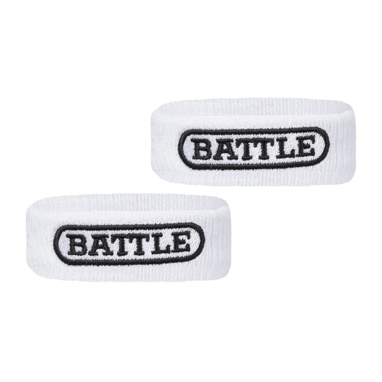 Battle Bicep Bands white