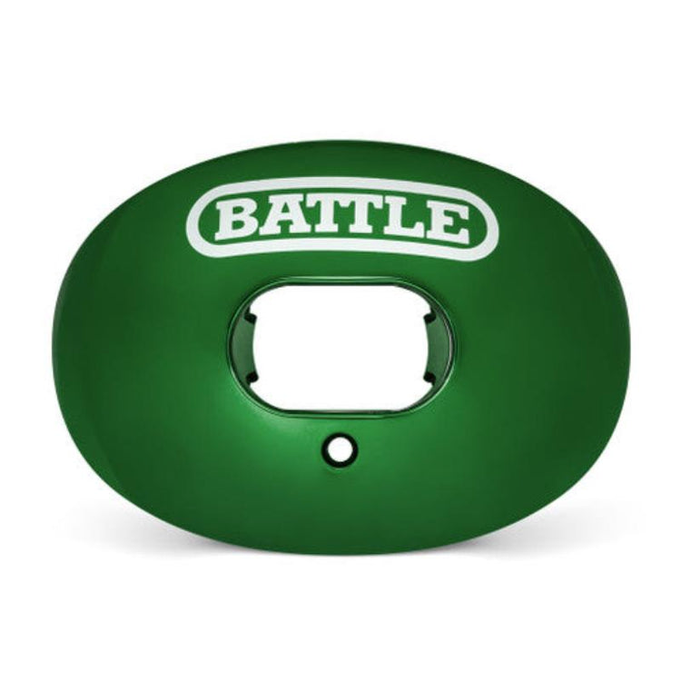 Battle Chrome Oxygen Football Mouthguard Green