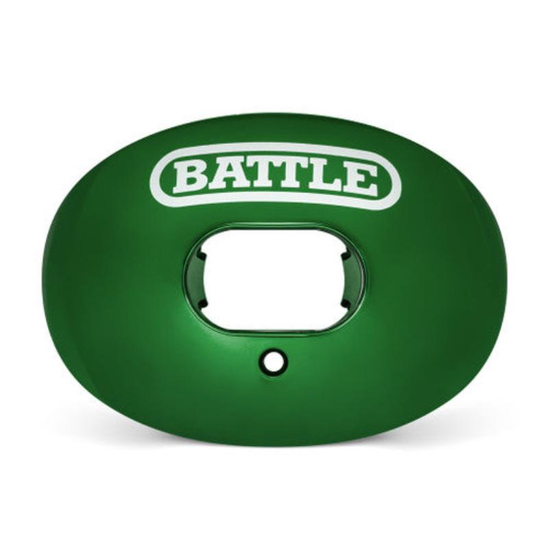Battle Chrome Oxygen Football Mouthguard Green