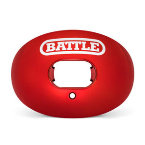 Battle Chrome Oxygen Football Mouthguard Red