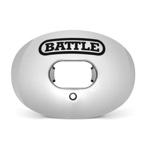 Battle Chrome Oxygen Football Mouthguard Silver