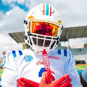 Battle Eclipse Football Visor clear