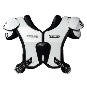 Battle Junior Defender Lightweight Shoulder Pads white