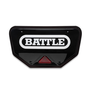 Battle Senior Defender Pro Football Back Plate black