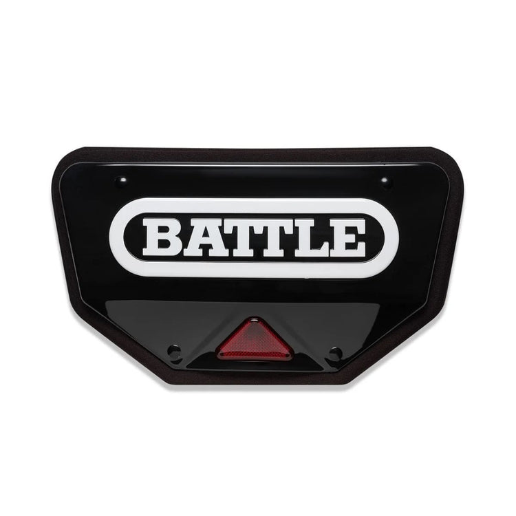 Battle Senior Defender Pro Football Back Plate black