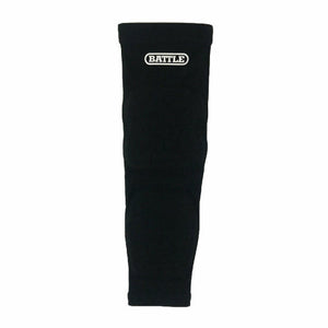 Battle Senior Elbow and Forearm Padded Football Arm Sleeve black
