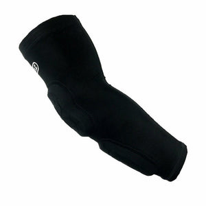 Battle Senior Elbow and Forearm Padded Football Arm Sleeve black