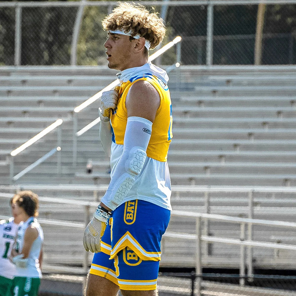 Battle Senior Elbow and Forearm Padded Football Arm Sleeve 