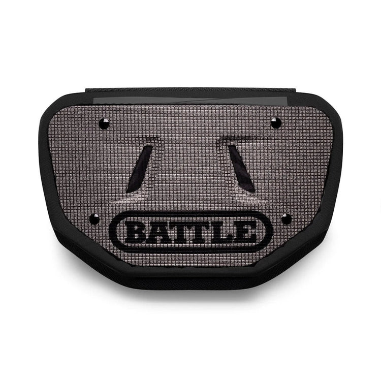 Battle Senior Football Back Plate diamond black