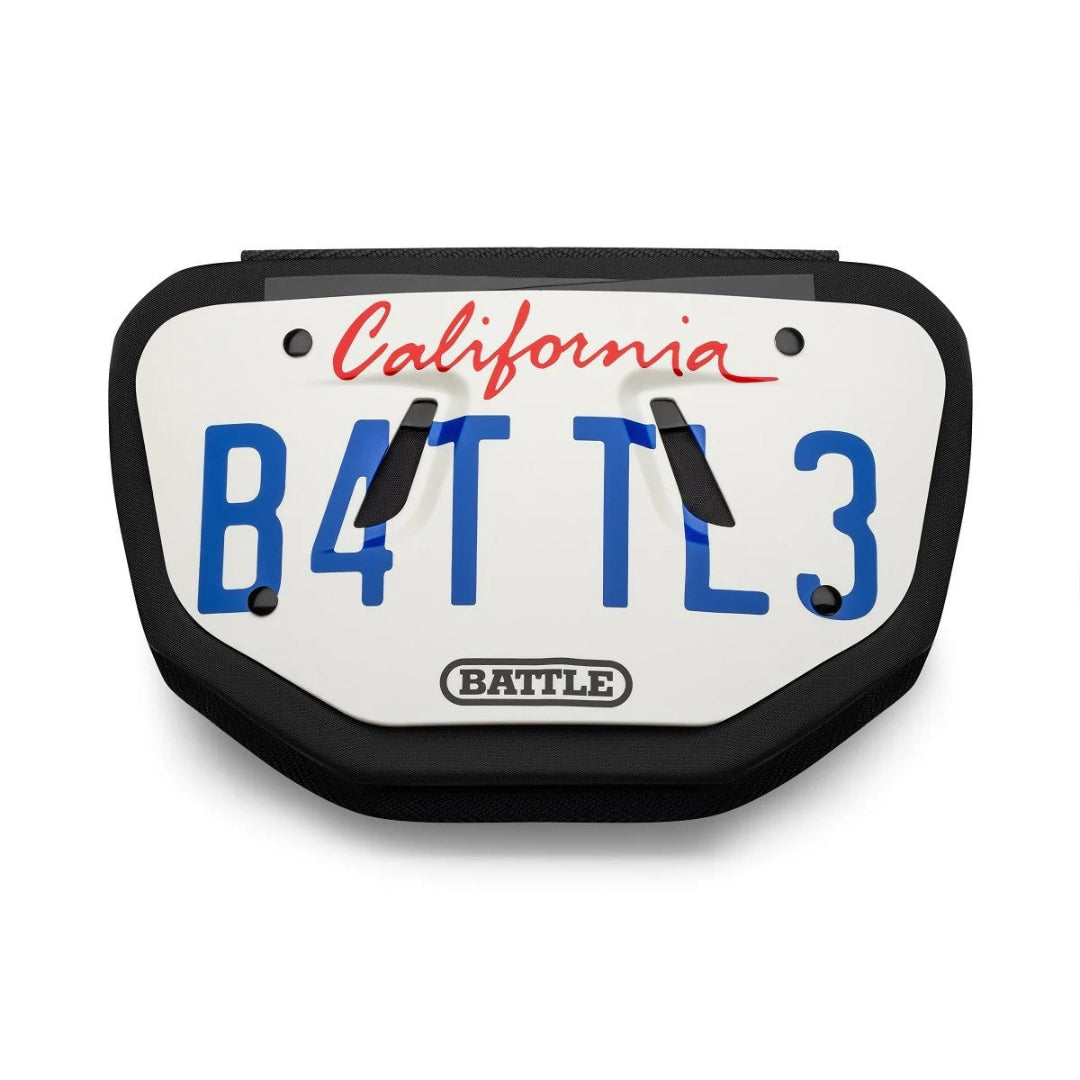 Battle Senior Football Back Plate California