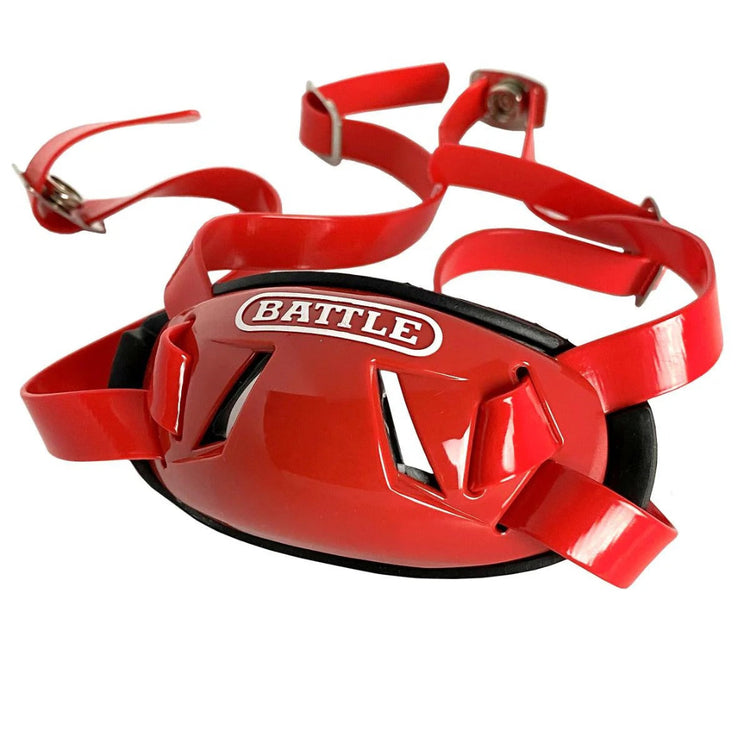 Battle Senior Football Chin Strap red