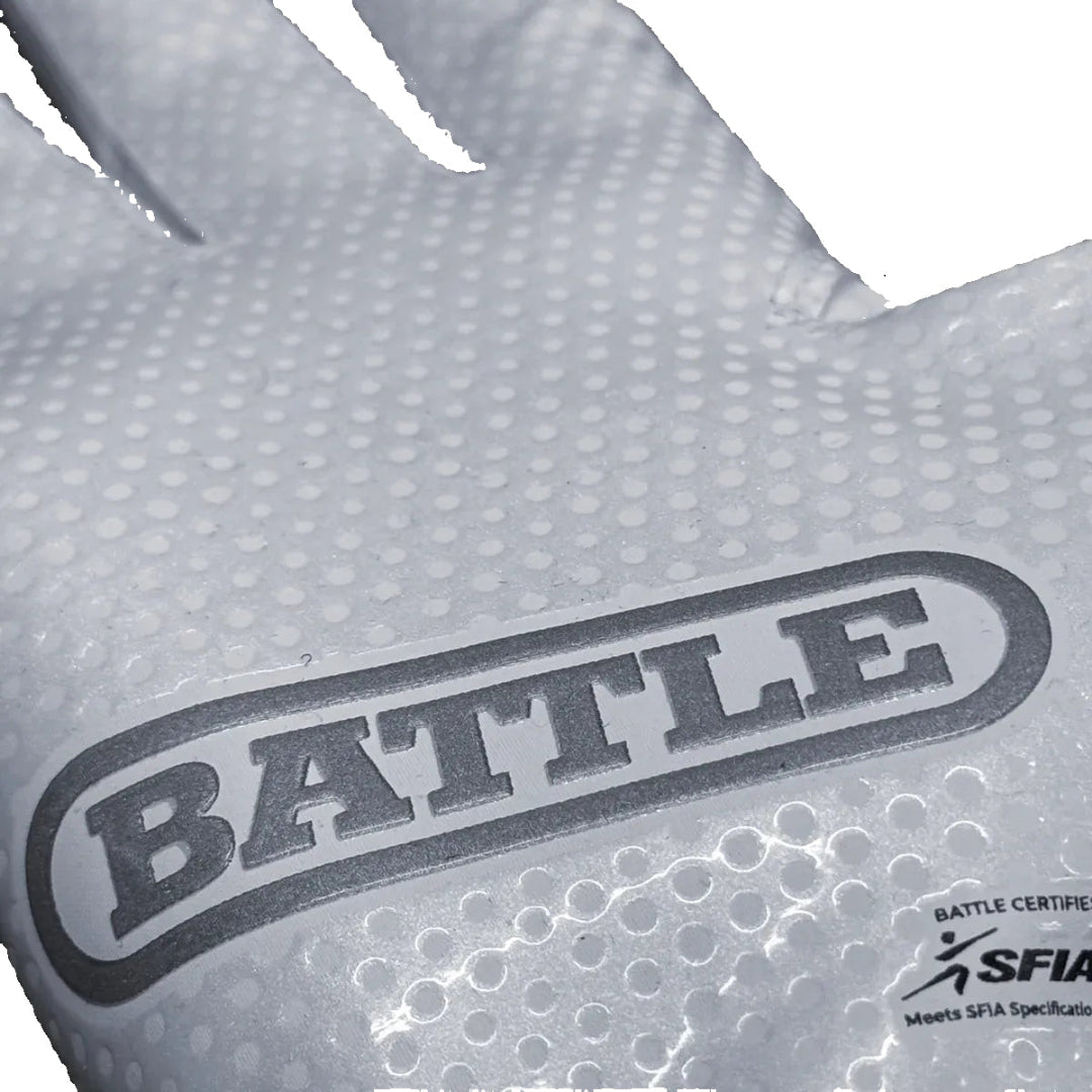 Battle Senior Gauntlet Pro Receiver Football Gloves