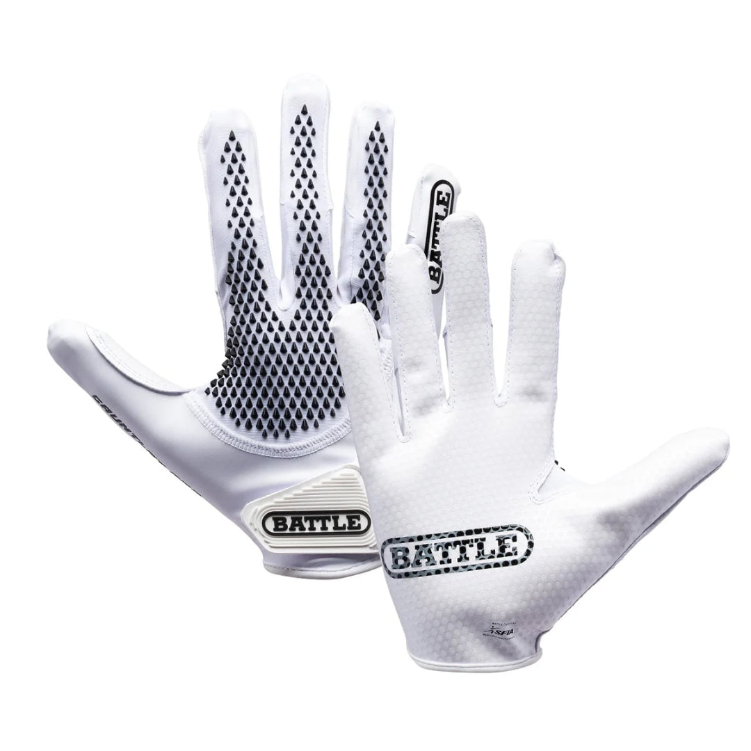 Battle Senior Gauntlet Pro Receiver Football Gloves