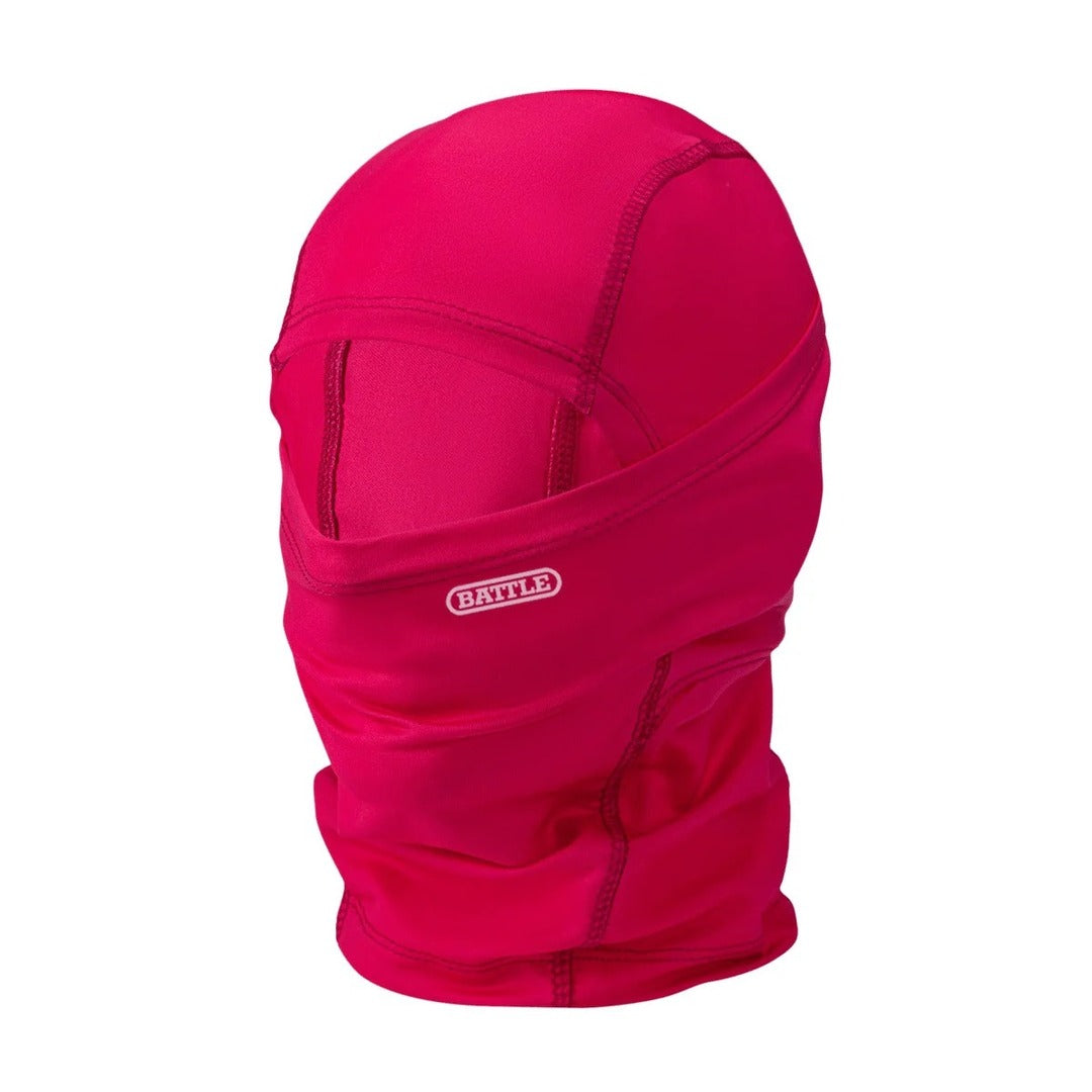 Battle Senior Shiesty Performance Football Mask neon pink