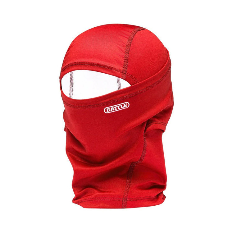 Battle Senior Shiesty Performance Football Mask red