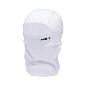 Battle Senior Shiesty Performance Football Mask white