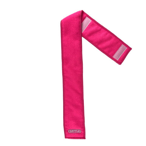 Battle Streamer Football Towel Pink