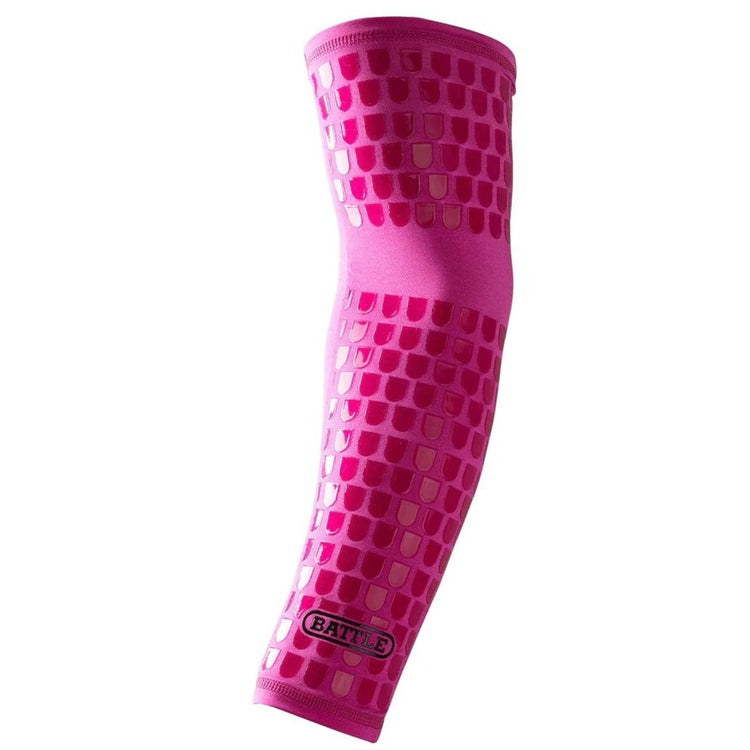 Battle Youth Ultra-Stick Football Arm Sleeve pink