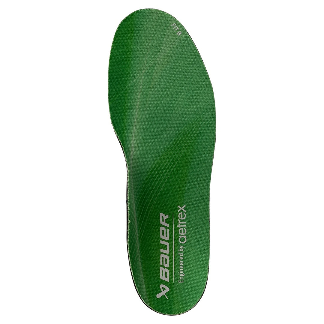Bauer Aetrex Youth Neutral Off Ice Insole green